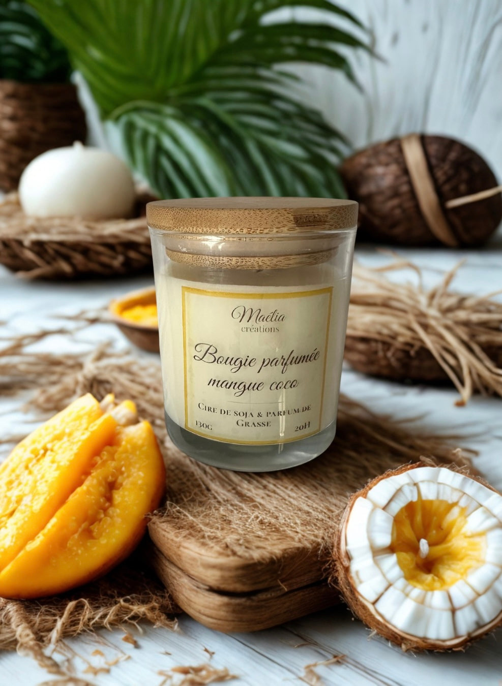 Bougie parfumée - Mangue coco
