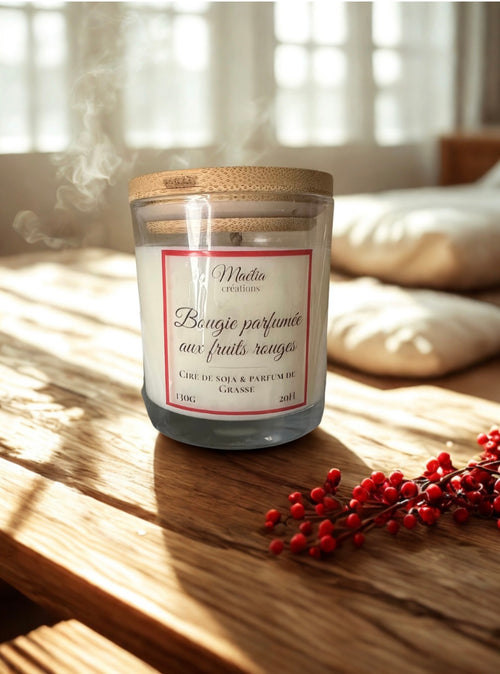 Bougie Parfumée - Fruits rouges